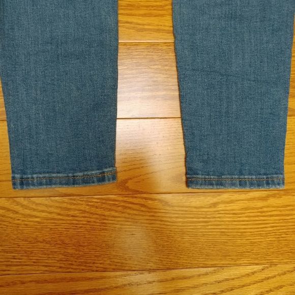 BOGO Free | Topshop Leigh high rise skinny jeans, blue, size 0 / 24 waist petite - Picture 8 of 15